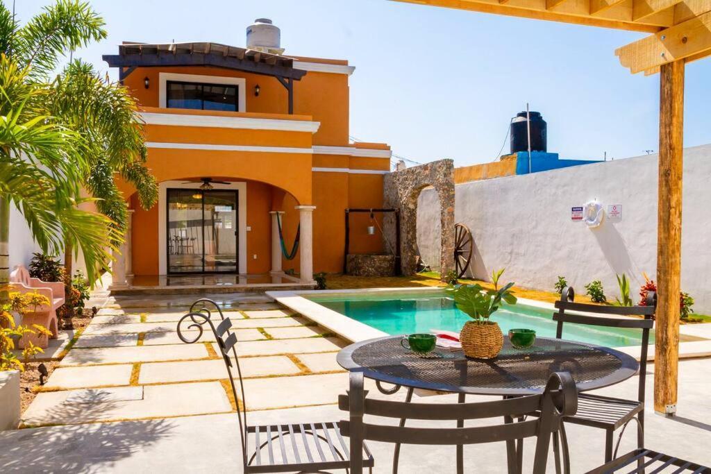 Villa Casa Flamingos Altabi Mérida Exterior foto