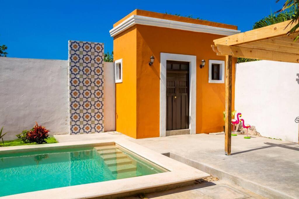 Villa Casa Flamingos Altabi Mérida Exterior foto