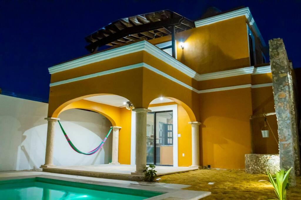 Villa Casa Flamingos Altabi Mérida Exterior foto