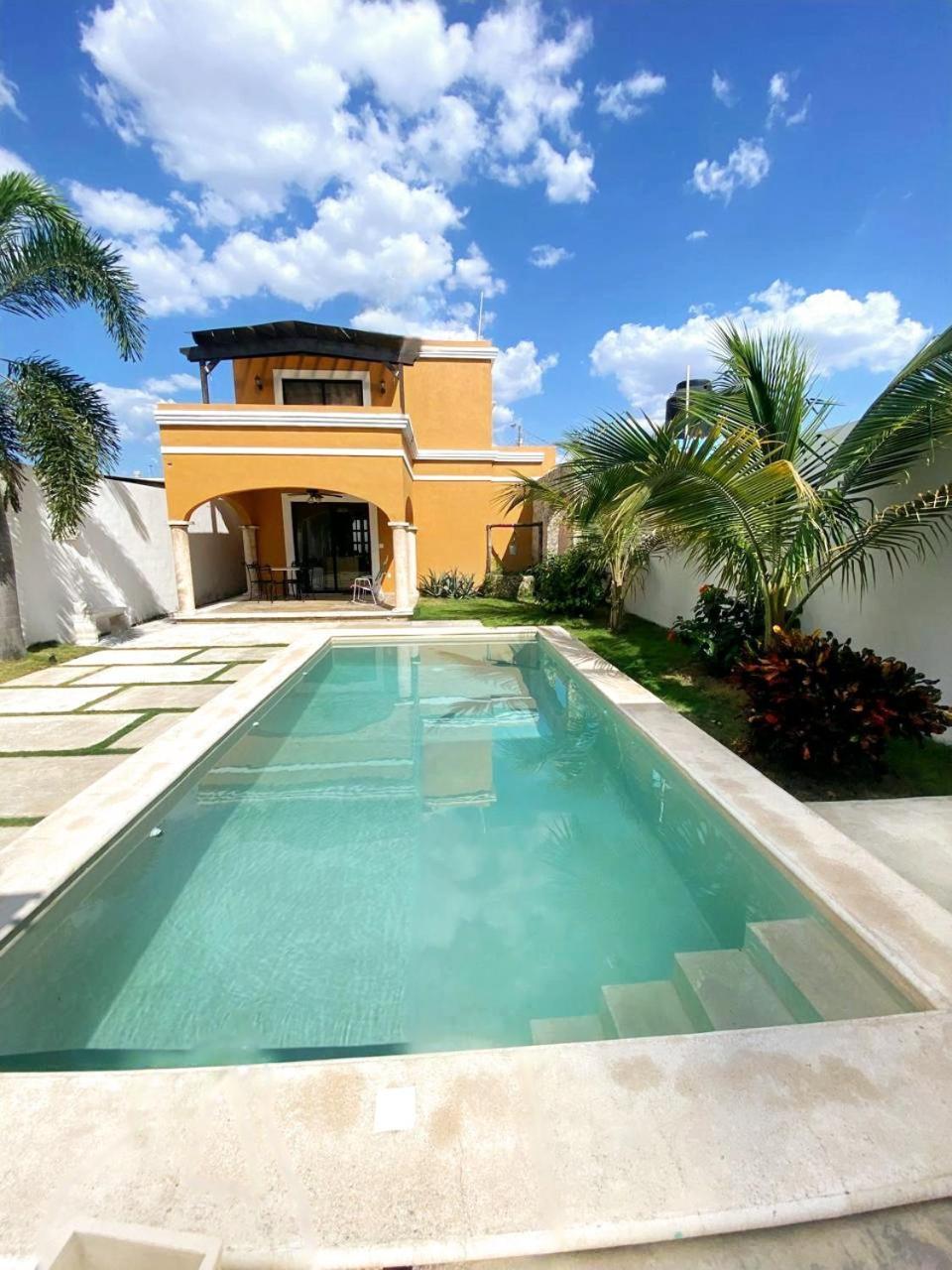 Villa Casa Flamingos Altabi Mérida Exterior foto