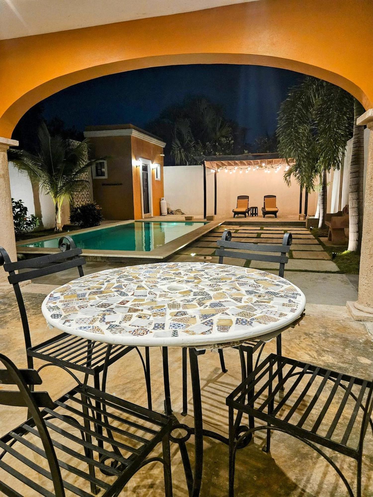Villa Casa Flamingos Altabi Mérida Exterior foto